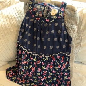 Did Rac Anthropologie vintage style floral tank